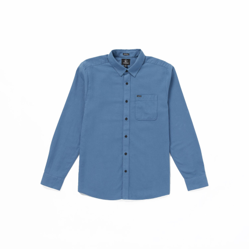 Chemise Volcom Caden Solid Blueberry Homme