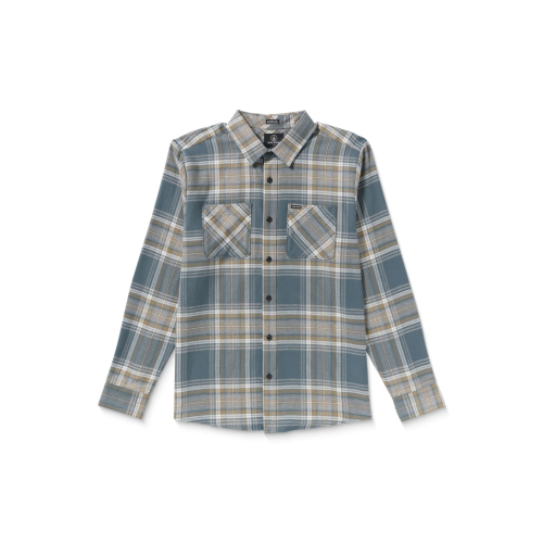 Chemise Volcom Netastone flannel dark slate Homme