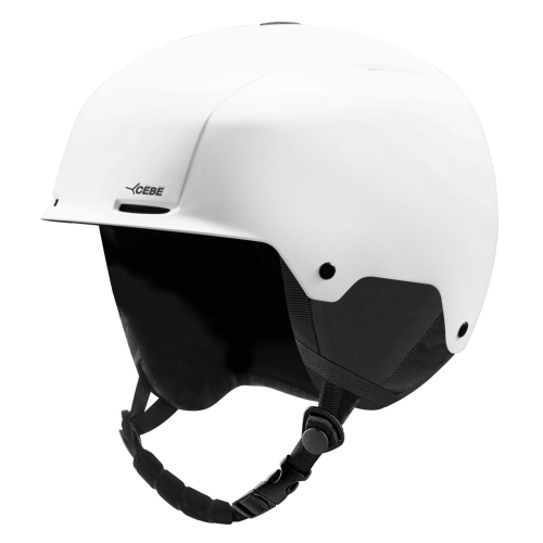 Casque de ski/snow Cebe Alpen j Blanc Garçon