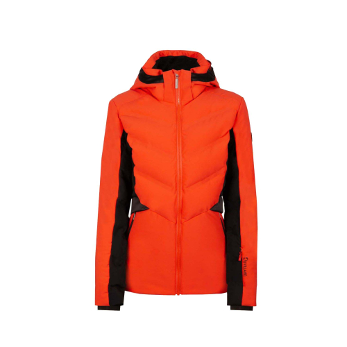Women's Duvillard Amelie papaya ski / snow jacket