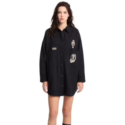 Volcom Fa vaderetro dress black Woman