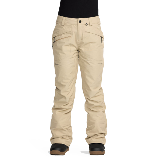 Women's Volcom Kanyon ins gore oatmeal ski / snow pants