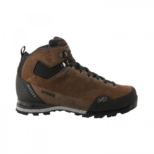 Chaussures Haute Millet Gr3 Goretex M Leather Brown Homme