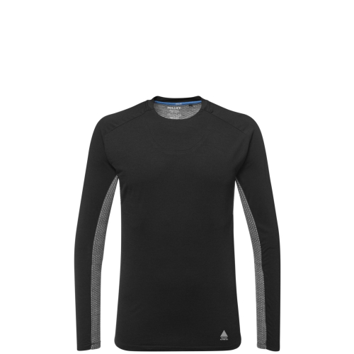 Tee shirt premiere couche Millet Trilogy jorasses ts ls black Homme