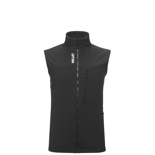 Softshell sans manches Millet Seneca shield vest black Homme