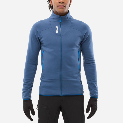 Men's Millet Kamet power pro dark denim fleece jacket