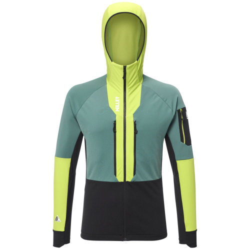 Men's Millet Pierra ment hoodie bottle black fleece jacket