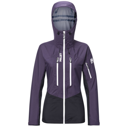 Veste de ski / snow Millet M white 3l w purple velvet black Femme
