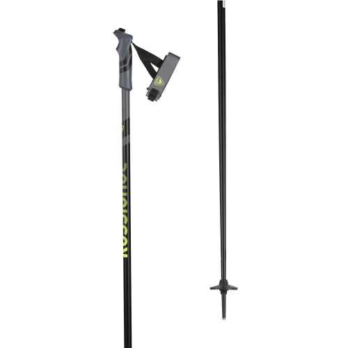 Rossignol Tactic Clip Black Lime ski poles