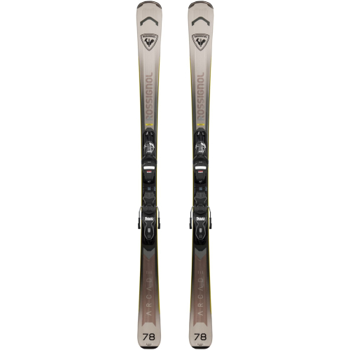 Pack rossignol Arcade 78 skis + xpress 10 gw bindings Grey Man