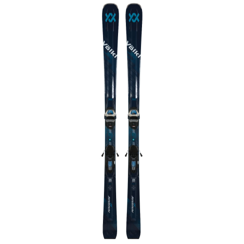 Pack ski Volkl Peregrine 82 lowride +fixations Lowride 13 fr Bleu Homme