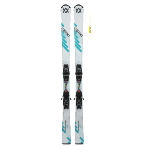 Men's Volkl Peregrine 8.0 fdt-rent ski pack + Fdt tp 10 bindings White