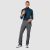 Pantalon Technique Homme Jack Wolfskin Delta Dark Iron
