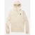 Women's Burton Oak Pullover Hoodie Beige Fleece Sweatshirt