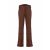 Women's 0820 Choco Brown Stretch Poivre Blanc Ski / Snow Pants