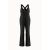 Salopette de Ski / Snow Poivre Blanc Stretch 0824 Black Femme