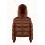 Doudoune Poivre Blanc Synthetic Down 1200 Choco Brown Fille