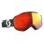 Scott Faze II LS black/white/light sensitive red chrome Ski/Snow Goggle Cat 1-2 to 3