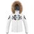 Ski Jacket Stretch Poivre Blanc 0802 Fancy White 2 Girl