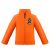 Boy's 1510 Flame Orange Poivre Blanc Fleece Jacket