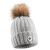 Poivre Blanc Beanie 6182 Grey Melange 2 Women