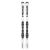 Head Wcr E.Sl Rebel Team Sw Ski Pack + Ff 11 Race White Boy Bindings