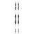 Head SG 202 RACE PLATE + FF ST 20 X RS Men's Ski Pack