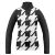 Under Pullover Poivre Blanc 1940 Check Black Fille