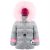 Doudoune Poivre Blanc 1201 Shiny Silver Fille