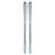 Women's Blizzard Zero G 85 W Cool Grey Teal skis (without bindings)
