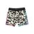 Boardshort Volcom Lido Print Scallop Mod 19 Black White Homme