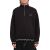 Mocklov Crew Black Zipped Sweat for Men