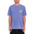 Tee Shirt Volcom Crazee Wheel Pwt Ballpoint Blue Homme