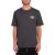 Tee Shirt Volcom Voboxed Heather Black Homme