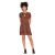 Volcom Dino Tea Dress Dark Clay Woman