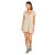 Volcom Moonblast Romper Dress Taupe Woman