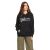 Women's Truly Stoked Black Hoodie