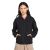 Women's Volcom Stone Heart Up Zip Fleece Black Hooded Jacket