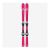Pack Ski Salomon L QST LUX Jr M + Fixations L6 GW J2 80 Rose Enfant