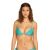 Volcom Simply Seamless Tri Turquoise Swimsuit Top for Women