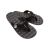 Volcom Recliner Black White Men's Flip-flops