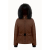 Veste de Ski / Snow Poivre Blanc 1003 Choco Brown Femme