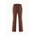 Women's 1120 Choco Brown Softshell Poivre Blanc Ski / Snow Pants