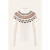 Poivre Blanc Knit Pullover 3551 White Fille