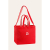 Handbag Poivre Blanc Stretch Fleece Large Tote 9093 Scarlet Red Femme
