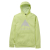 Hoodie Burton oak pullover hoodie glow yellow green heather homme