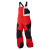 Burton Kids' Powline GORE-TEX Bib Flame Scarlet / True Black Boy's ski / snow pants