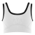 Girl's Poivre Blanc 4740 White-Black Brassiere