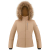 Girls' Poivre Blanc 0802 Almond Brown Ski Jacket