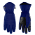 Women's 0870 Infinity Blue Poivre Blanc Ski / Snow Gloves